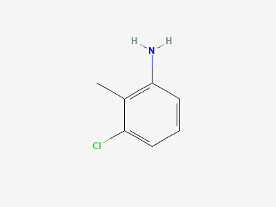 3-chloro-2-methylaniline Structure