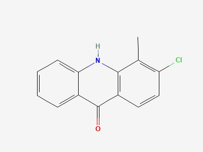 3-chloro-4-methylacridin-9(10H)-one Structure