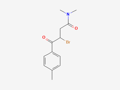 Tolyloyl bromopropionamide Structure