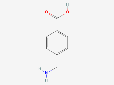 4-(aminomethyl)benzoic acid Structure