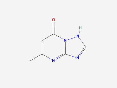 5-methyl-[1,2,4]triazolo[1,5-a]pyrimidin-7-ol Structure