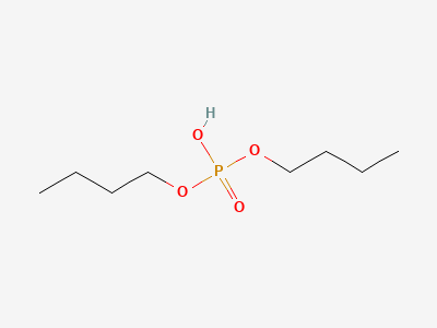 Dibutyl hydrogen phosphate Structure