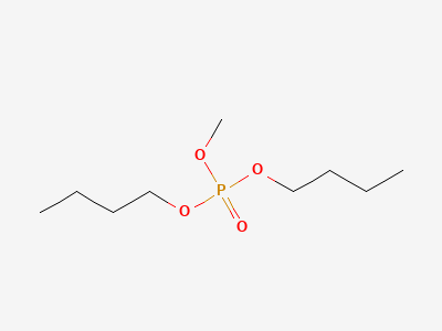 Dibutyl methyl phosphate Structure