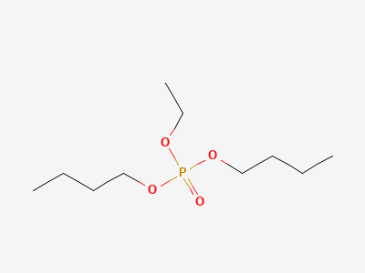 Dibutyl ethyl phosphate Structure
