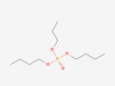 Dibutyl propyl phosphate Structure