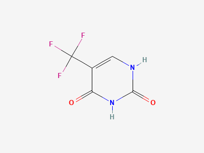 5-(trifluoromethyl)pyrimidine-2,4(1H,3H)-dione Structure
