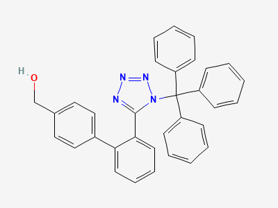 Trityl Hydroxy Candesartan Structure