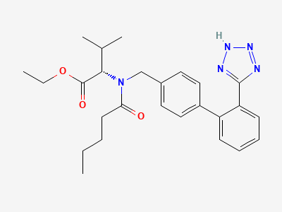 Valsartan Ethyl Ester Impurity Structure