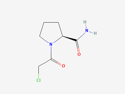 Vildagliptin chloroacetyl Amide S-isomer Structure