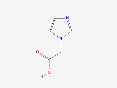 (1H-imidazol-1-yl)acetic acid Structure