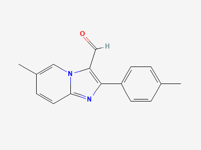 Zolpidem Carbaldehyde Structure