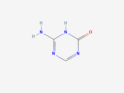 4-Amino-1,3,5-triazin-2(1H)-one (ATN) Common Name: 5-Azacytosine (KSM) Structure