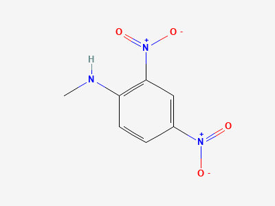 1 N-Methyl-2,4-dinitroaniline Structure