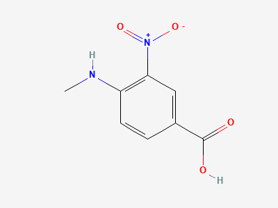 4-(Methylamino)-3-nitrobenzoic acid (MNA) Structure