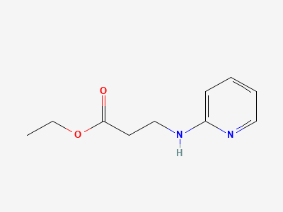 Ethyl 3-(pyridin-2-ylamino)propanoate (EPP) Structure