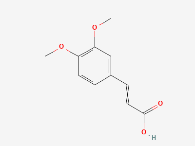 Propanedioic acid, Methanedicarboxylic acid 3 3-(3,4-Dimethoxyphenyl)-2-propenoic acid Structure