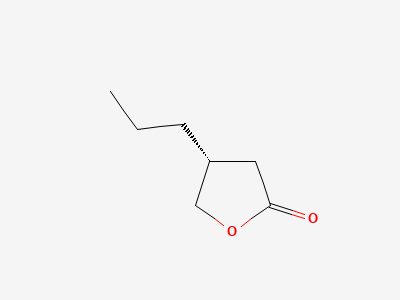 (R)-4-propyldihydrofuran-2(3H)-one Structure