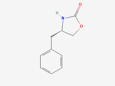 (S)-4-Benzyl-2-oxazolidinone Structure