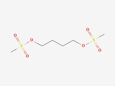 Butane-1,4-diyl dimethanesulfonate (also commonly referred to as 1,4-butanediol dimethanesulfonate) Structure