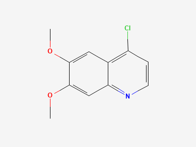4-Chloro-6,7-dimethoxyquinoline Structure