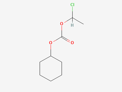 Name: (±)-cyclohexyl-1-chloroethyl carbonate (Cilexetil chloride) Structure