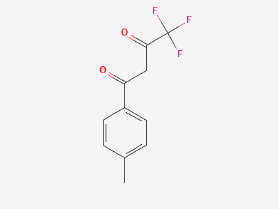 4,4,4-trifluoro-1-(4-methylphenyl) butane-1,3-dione (Celecoxib TFMB intermediate) Structure