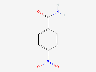 4-Nitrobenzamide Structure