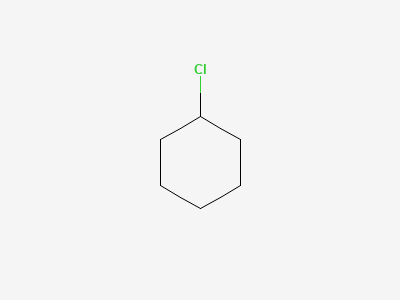 Chlorocyclohexane (also known as cyclohexyl chloride) Structure