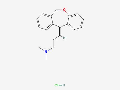 (Note: The general commercial mixture of cis/trans isomers uses Structure