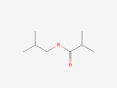 Isobutyl isobutyrate Structure