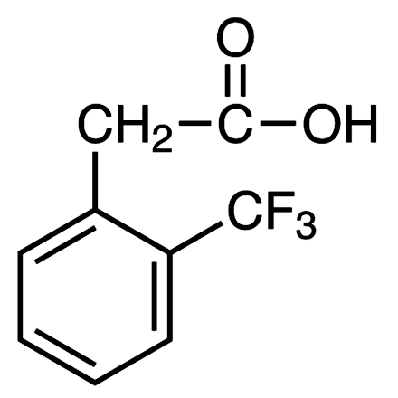 2-(Trifluoromethyl)phenylacetic acid chemical structure
