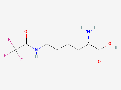 N6-(Trifluoroacetyl)-Lysine Structure